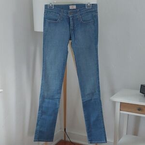 Frankie B. Denim Blue Straight Leg Jeans